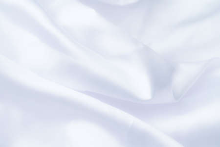 White texture, Close up background of white fabric use for web design and white backgroundの写真素材