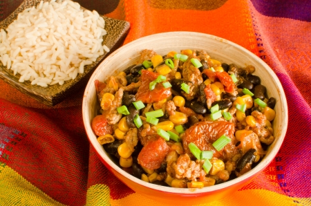 Chili con carneの写真素材