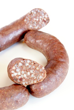 Blood sausage                   の写真素材