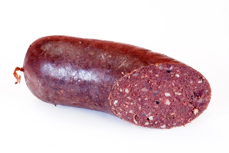 Blood sausage              の写真素材