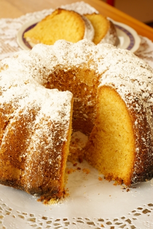 Polish Easter Ring Cake   Baba                         の写真素材