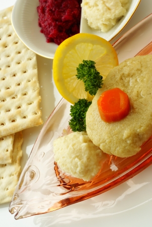 Gefilte fish                     の写真素材