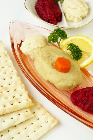 Gefilte fish                  の写真素材