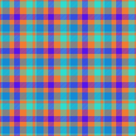 Seamless background cloth colored classic Scottish tartan