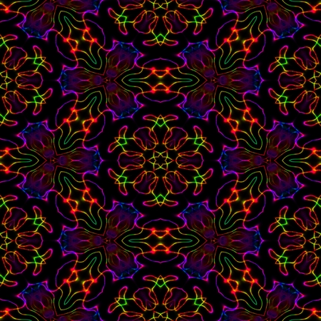 Abstract seamless black red dark pattern for background