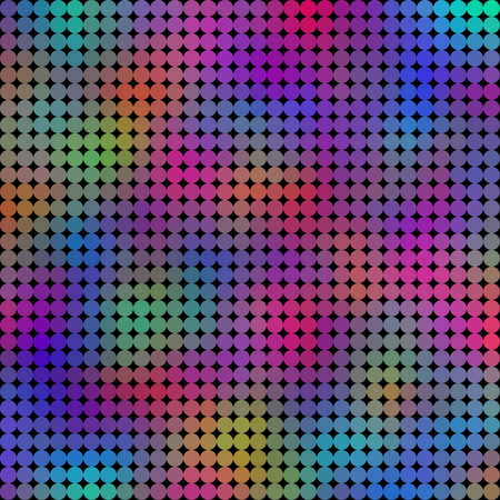Abstract colourful geometric background. Circle vector patternのイラスト素材