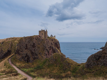 Dunnottar Castle in Aberdeenshire, Scotland