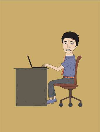 office manのイラスト素材