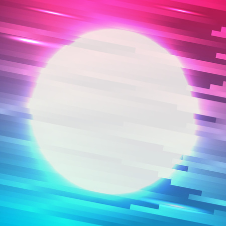 Line background colorfull abstract wave sun vectorのイラスト素材