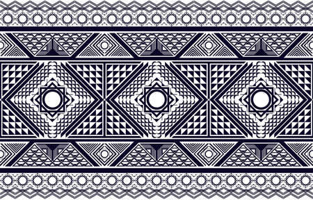 Abstract ethnic geometric pattern design for background wallpaper.Mexican,American,African or Indian tribeStyle.Textlie art geometric creative graphic fashion fabric decoration.の写真素材