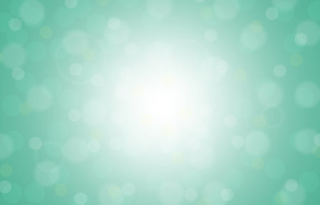 Green bokeh blur colorful background.Fresh and relax of natural or forest concept.Abstract graphic effect illustration.の写真素材