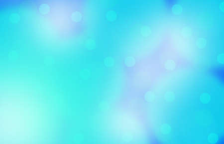 Blue bokeh blur colorful background.Fresh and relax of natural or water concept.Abstract graphic effect illustration.の写真素材