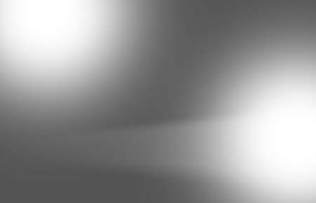 Black and white smooBlack and white smooth gradient Abstract background image, gray tone.Science or technology display concept.Metal or metallic color.spotlight in room or studio.Graphic illustration.の写真素材