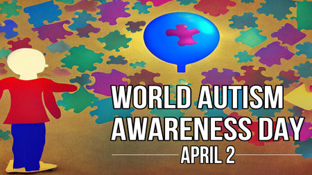 World Autism Awareness Day (WAAD), on April 2nd each year shines a bright light on a growing global health crisis.の写真素材