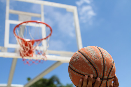 Basketball church for exercise.の写真素材