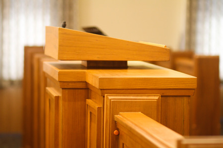 Chair of the New Church in Thailand for the wedding.の写真素材