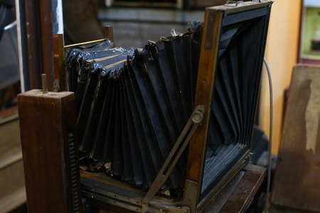 100 year old cameraの写真素材