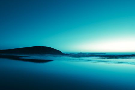 Calm beachの写真素材