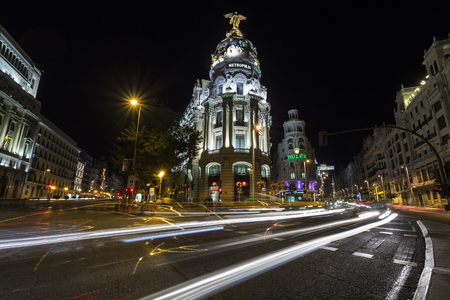 madrid nightのeditorial素材