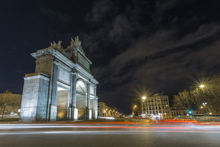 madrid nightのeditorial素材