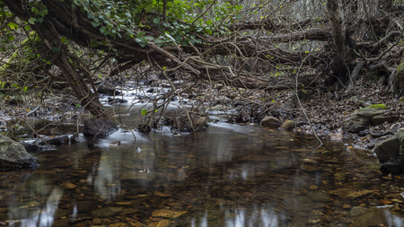little river in Extremadura in Spain