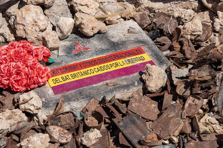 Kit Conway memorial at hill