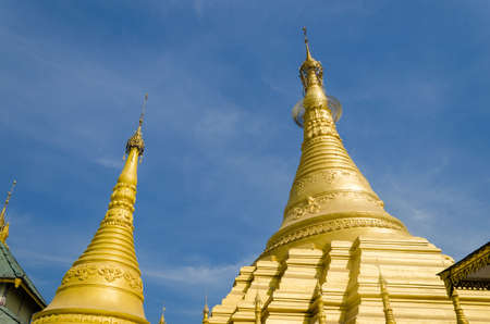 pagoda in Myanmarの写真素材