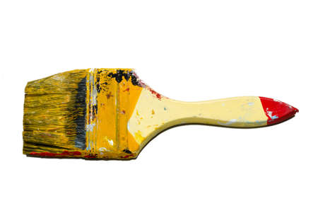 brush isolated on white backgroundの写真素材