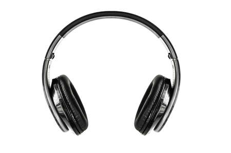 headphone isolated on white backgroundの写真素材