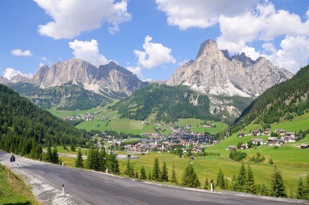 Corvara in Badia - Dolomites, Italyの写真素材