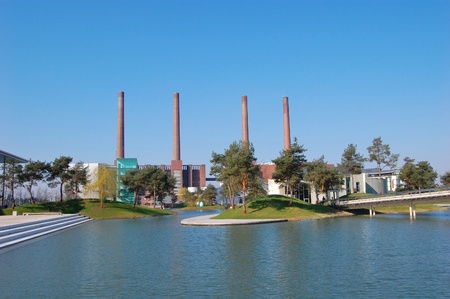 Autostadt - Wolfsburg, Germanyの写真素材