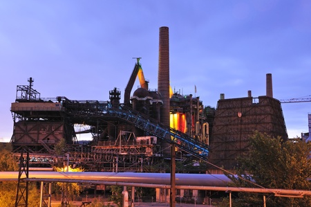 Voelklingen Ironworks in Germanyのeditorial素材