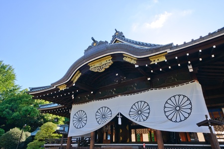 Yasukuni Shrine in Tokyoのeditorial素材