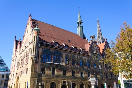 City Hall of Ulm, Germanyのeditorial素材