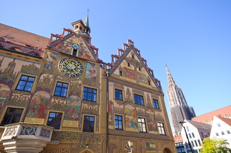 City Hall of Ulm, Germanyのeditorial素材