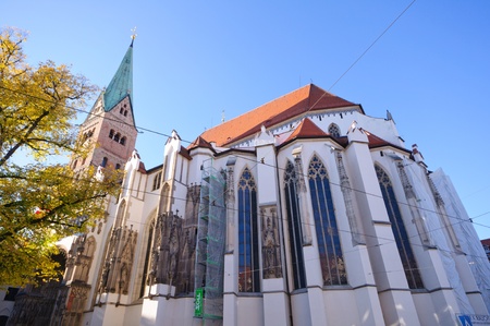 Cathedral in Augsburg, Germanyのeditorial素材
