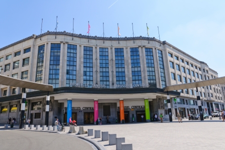 Brussels Central Stationのeditorial素材
