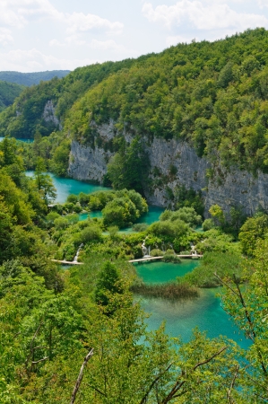 Plitvice Lakes National Park, Croatiaの写真素材