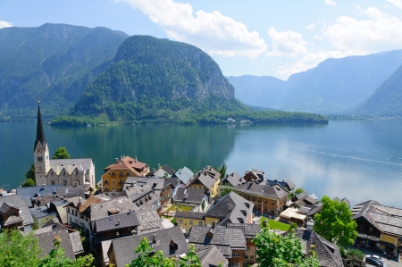 Hallstatt, Austriaの写真素材