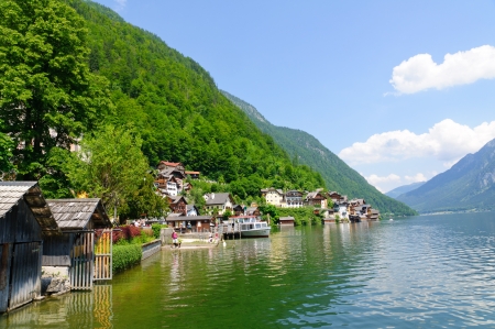 Hallstatt, Austriaの写真素材