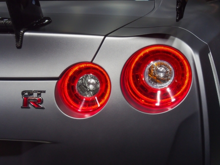 TOKYO, JAPAN - November 23, 2013  GT-R at the Booth of Nissan Motor The Tokyo Motor Show is a biennial auto show at the Tokyo Big Sight in Odaiba, Tokyo for cars, motorcycles and commercial vehicles  The Show is the biggest auto show in Asia, and a one ofのeditorial素材