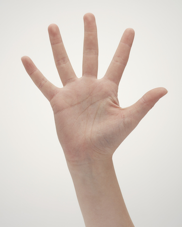 Pose collection of handsの写真素材