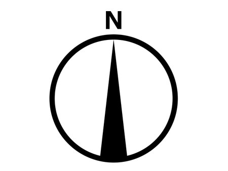 Compass icon. Flat illustration of compass vector icon for web designのイラスト素材