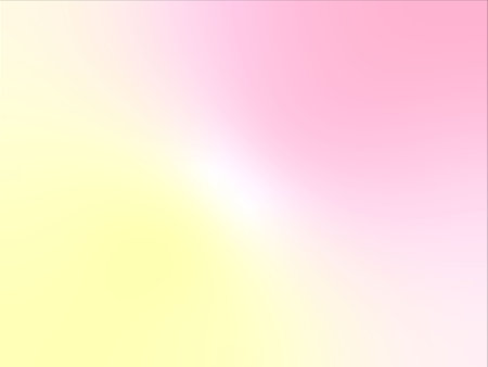 An illustration with a pink and yellow gradient background.の写真素材