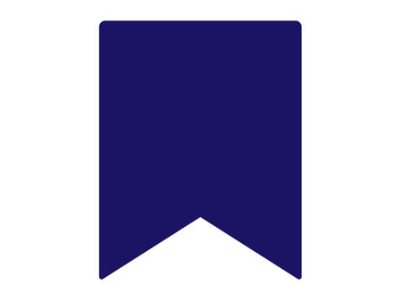 This is an illustration of a save mark (bookmark icon).のイラスト素材