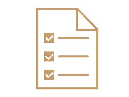 This is an illustration of a checklist (to-do list).のイラスト素材