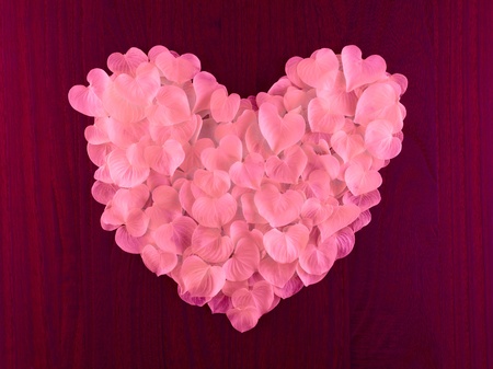 Leaf of heartの写真素材