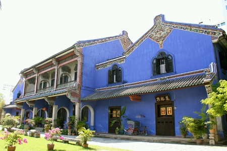 Traditional house in Penang, Malaysia の素材