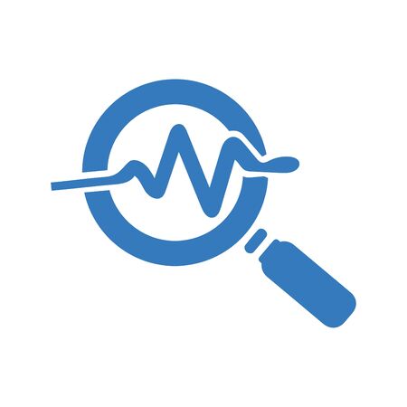 seo analysis iconのイラスト素材