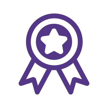 Beautiful design and fully editable Award Icon for commercial, print media, web or any type of design projects.のイラスト素材